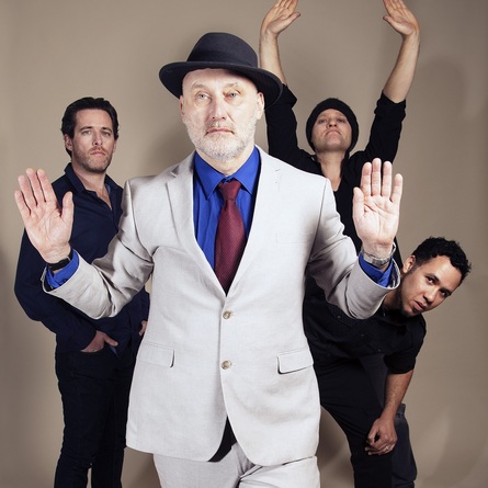 Jah Wobble and his band