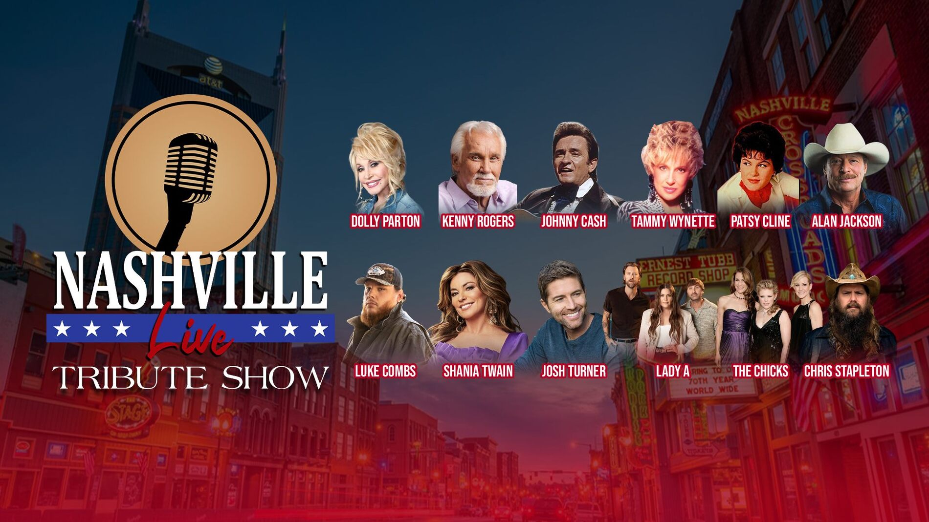 Nashville Live – Tribute Show