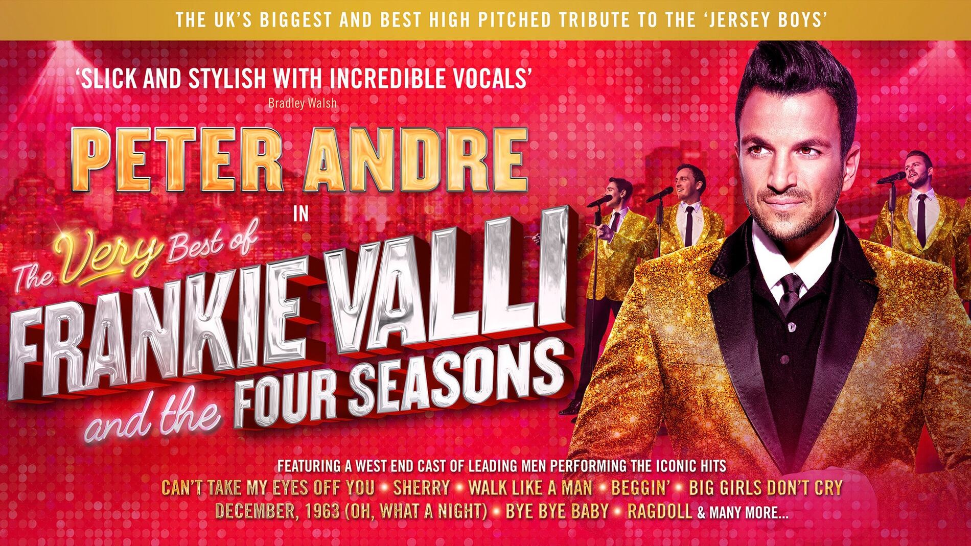 Starring Peter Andre – The Very Best Of Frankie Valli