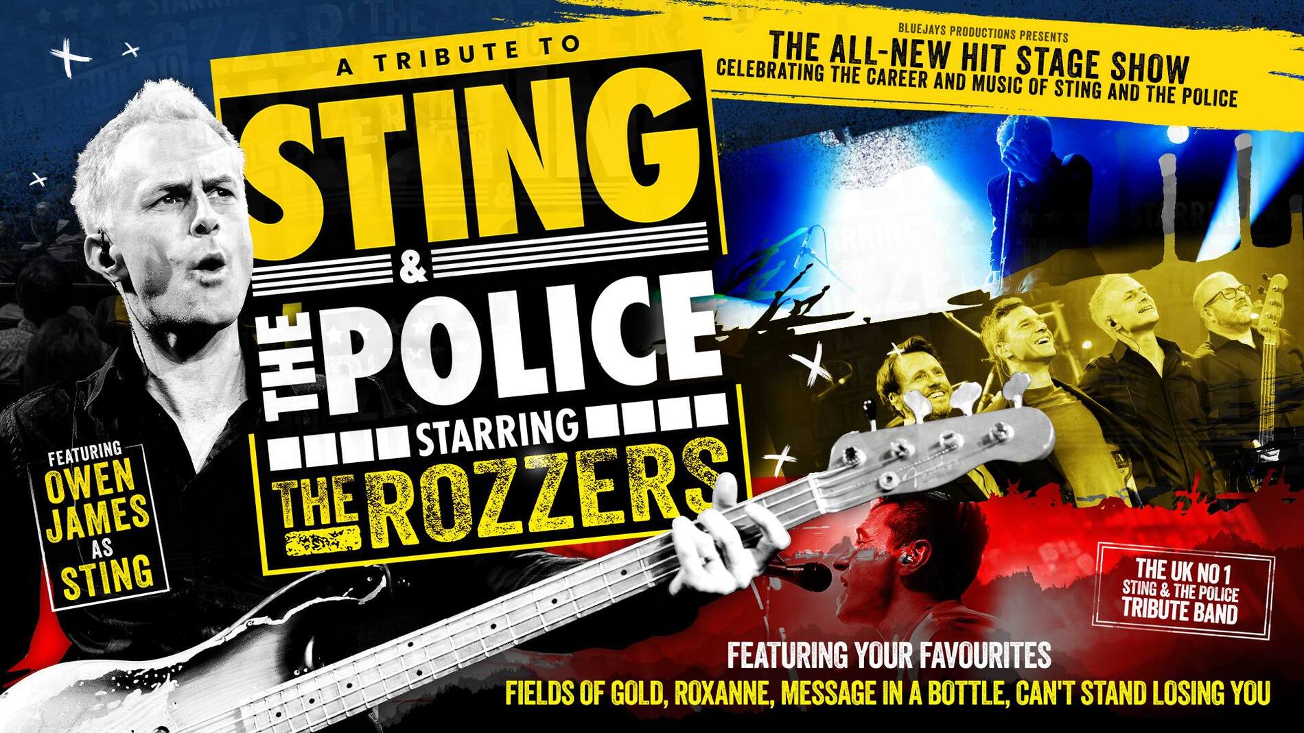 A Tribute To Sting & The Police – Starring The Rozzers