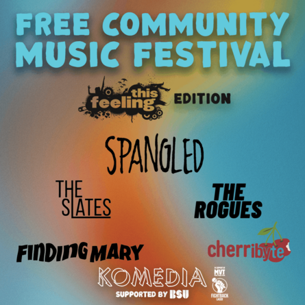 Free Community Music Festival: This Feeling Edition
