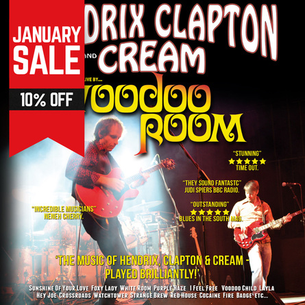 Voodoo Room: A Night of Hendrix, Clapton & Cream