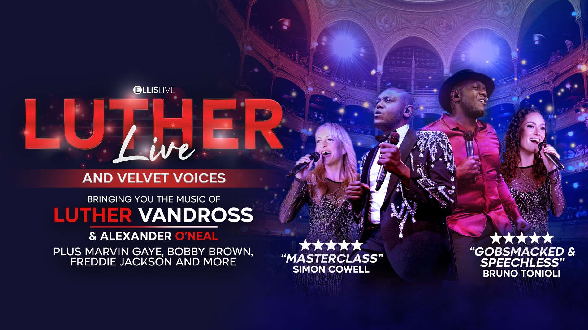 Luther Live and Velvet Voices