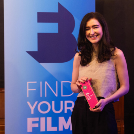 A young filmmaker with an IMDb award