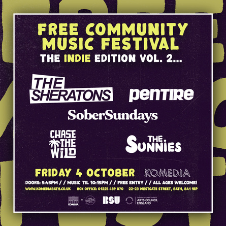 Free Community Music Festival: The Indie Edition Vol. 2 poster