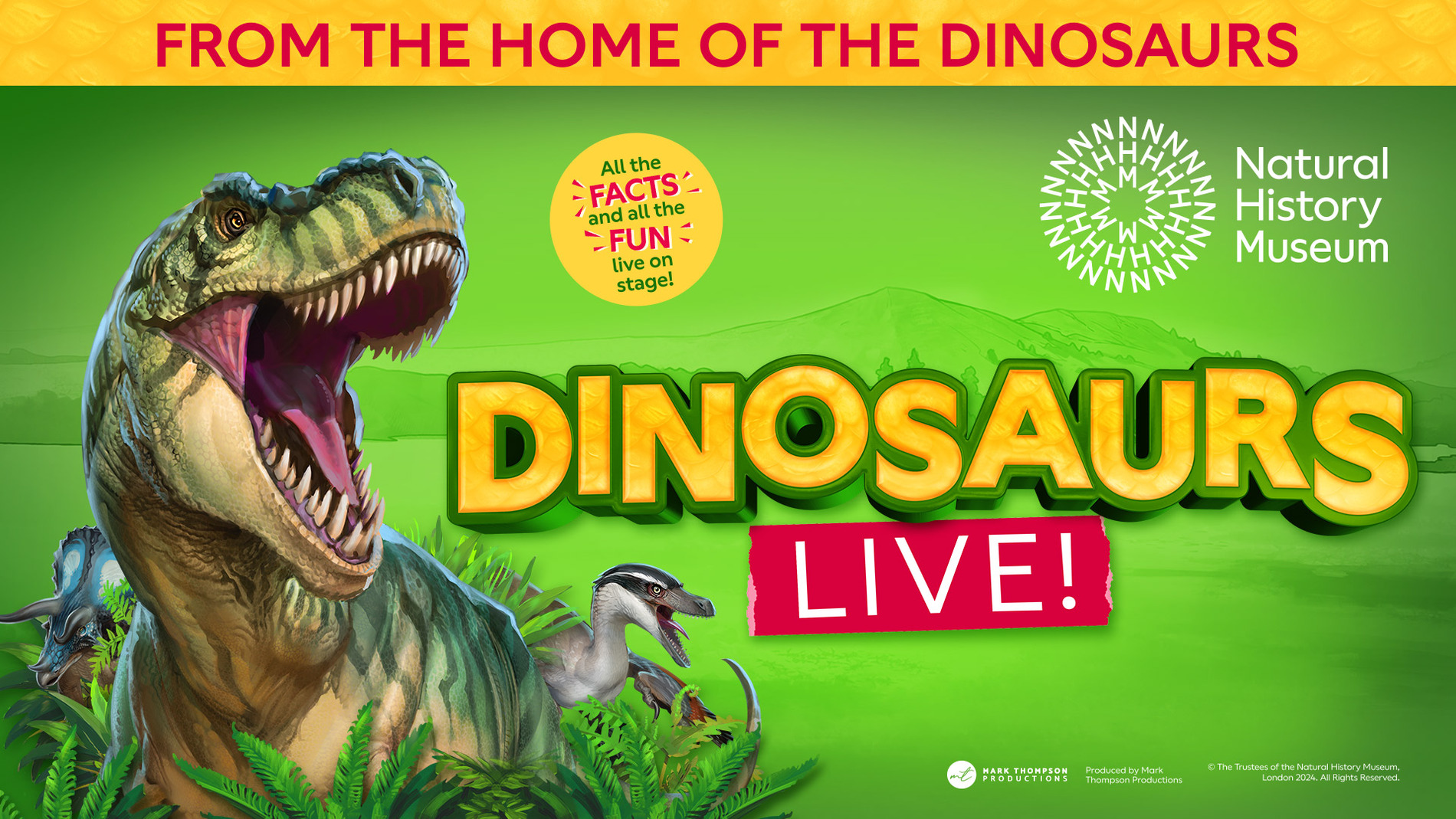 National History Museum – Dinosaurs Live