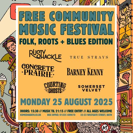 Free Community Music Festival: Folk, Roots and Blues Edition