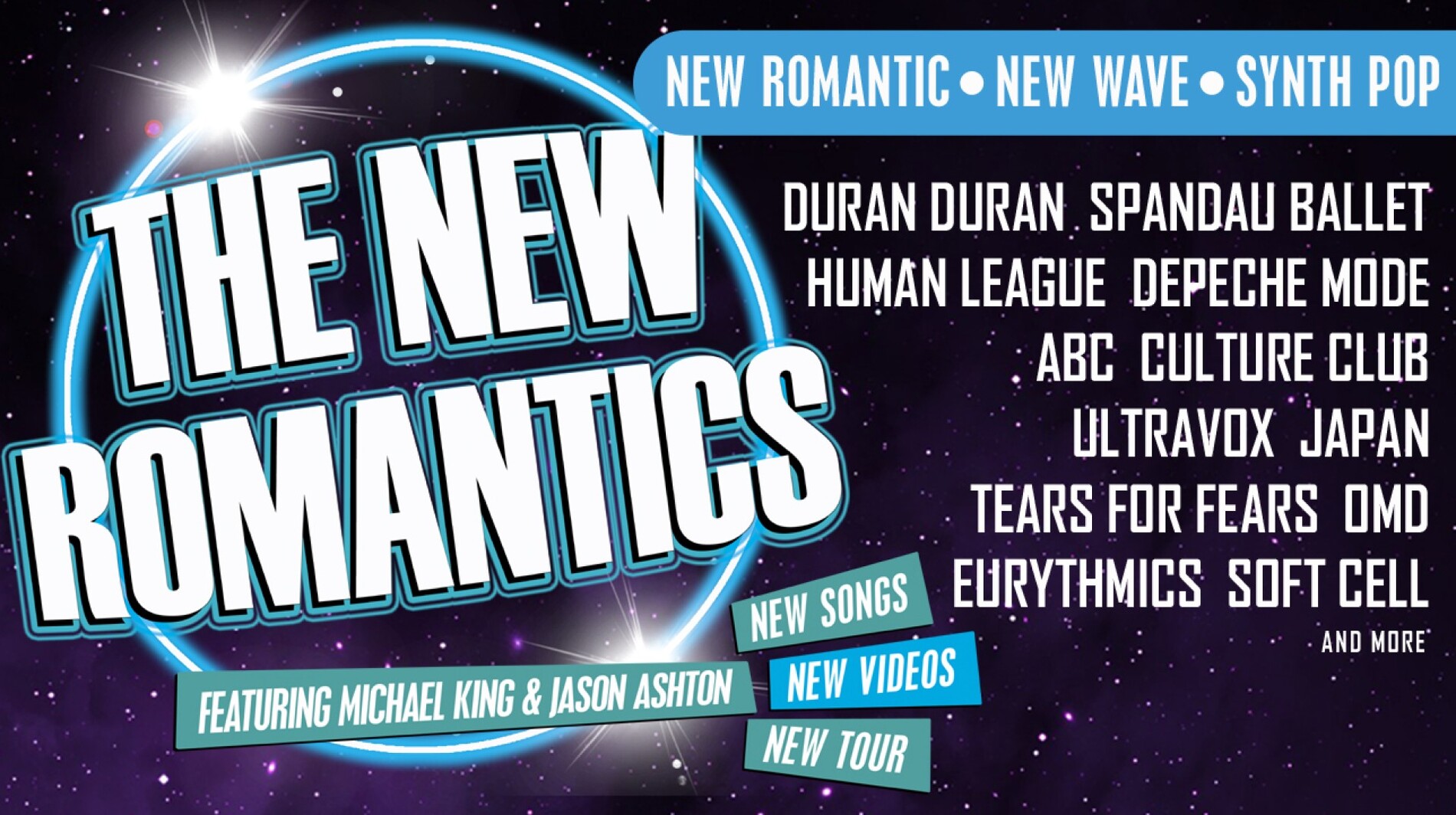 The New Romantics – 80’s Experience