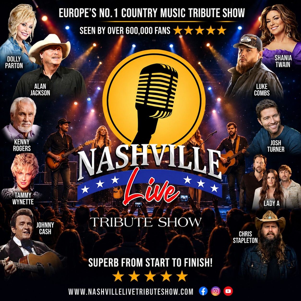 Nashville Live – Tribute Show