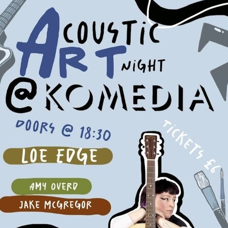 Acoustic Art Night poster
