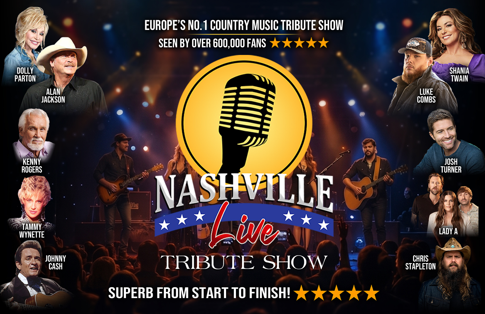 Nashville Live – Tribute Show