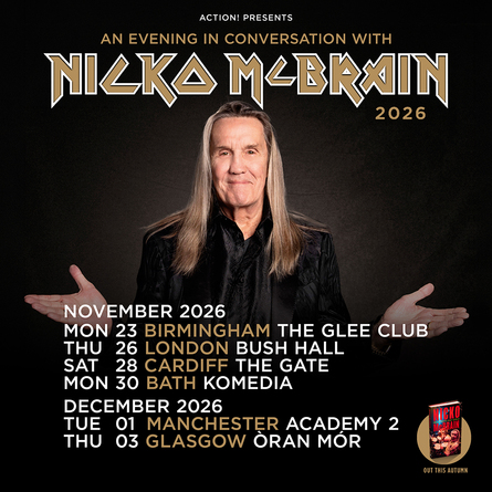 Nicko McBrain – An Evening In Conversation With