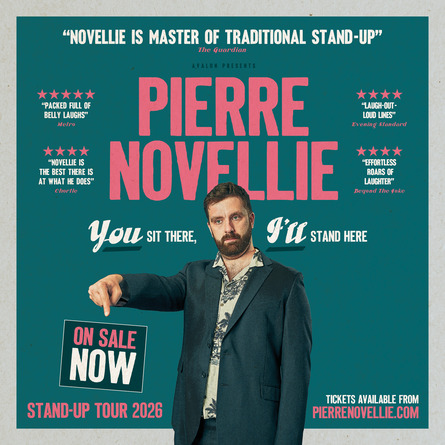 Pierre Novellie: You Sit There, I’ll Stand Here