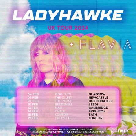 LadyHawke + Support from FLAVIA